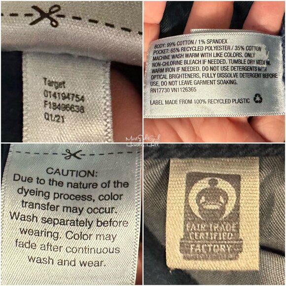 Universal Thread Vintage Style Midi Jean Shorts Size 25 - Picture 4 of 4